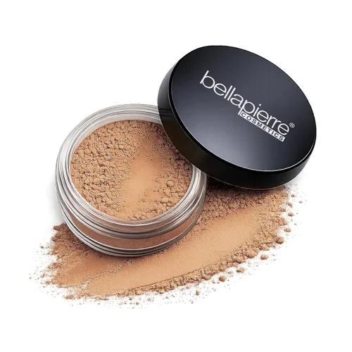 Vista 10 de Bellapierre Mineral Foundation SPF 15 - Base de maquillaje en polvo suelto, cobertura completa con acabado mate, vegano, libre de crueldad
