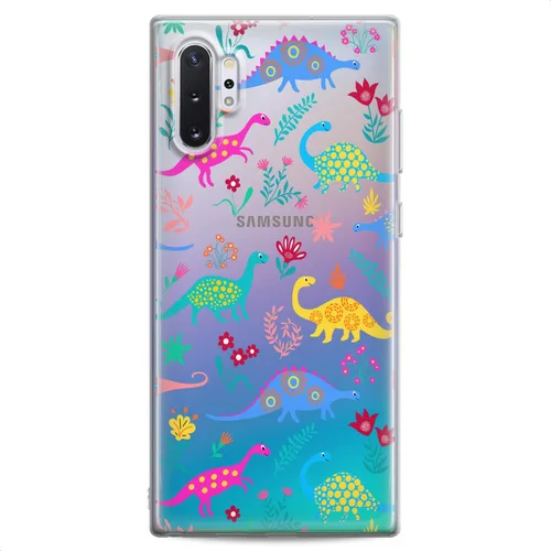 Vista 6 de Funda compatible con Samsung S24 S23 FE S22 Plus S21 Ultra S20+ S10 Note 20 S10e S9 Slim Fit Animales Cute Girls Women Flexible Silicona Print