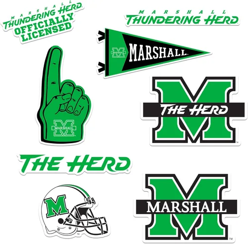 Vista 24 de American University Paquete Variado de 10 Calcomanías Grandes de Vinilo de Lujo - Laptop, Botella de Agua, Scrapbooking, Tableta, Monopatín