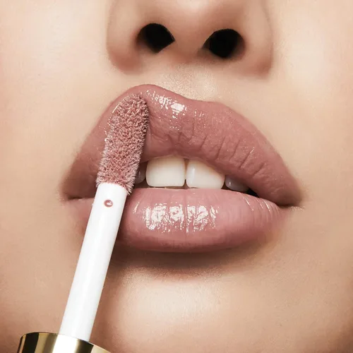 Vista 7 de Milani Keep It Full Nourishing - labial revitalizador para aumentar el volumen de los labios, tono Soft Rose (0.13 onzas líquidas) Brillo de labios