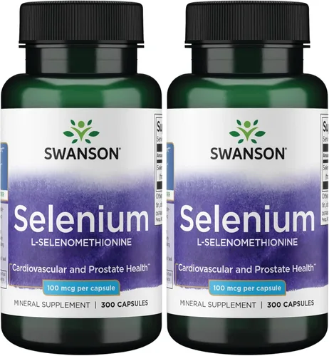 Vista 8 de Swanson Selenio (L-Selenometionina) 100 mcg 300 Cápsulas