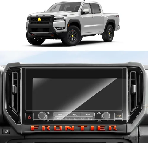 SKTU 2 protectores de pantalla para Nissan Frontier 2025 2026 de 12.3 pulgadas para Nissan Frontier 2025 + navegación de 12.3 pulgadas [ultra