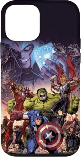 Vista 15 de Funda para iPhone 13 Marvel The Avengers Infinity Saga Comic