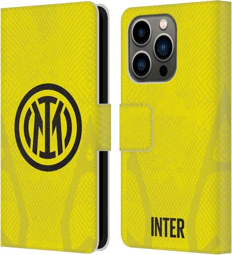 Vista 87 de Head Case Designs Officially Licensed Inter Milan Away 2025/26 Crest Kit Leather Wallet Case Compatible with Apple iPhone 7 Plus/iPhone 8 Plus