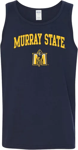 Vista 35 de NCAA Arch Logo - Camiseta sin mangas de la Universidad de la Escuela