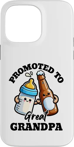 Vista 21 de Great Grandpa to Be Promoted to Great Grandpa Est. 2026 2027 Case for iPhone 16