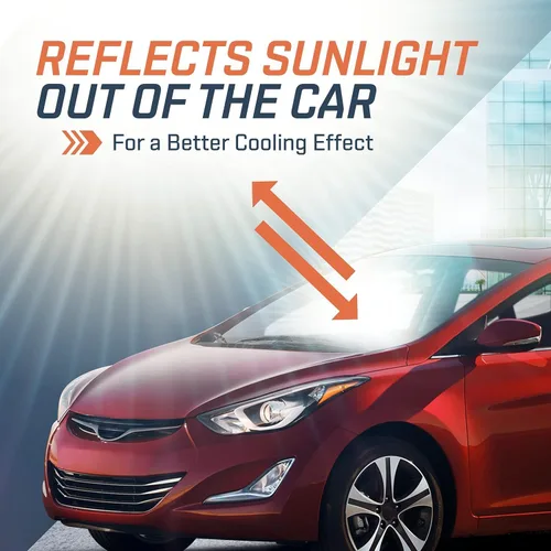 Vista 8 de SAILEAD Reemplazo de visera solar del lado del conductor izquierdo compatible con Hyundai Elantra 2011, 2012, 2013, 2014, 2015, Avante MD