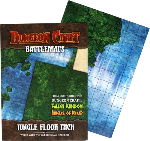 Vista 12 de Dungeon Craft RPG & DND Set de Inicio – Kit de Esenciales de Mapas Plegables – Set de 4 – Expedición