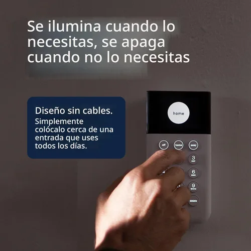 Vista 6 de SimpliSafe - Sistema de seguridad para el hogar inalámbrico de 9 piezas con cámara HD - Supervisión profesional opcional 24/7 - Sin contrato