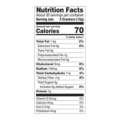 Vista 2 de Amazon Saver, Crackers Saltinas, 16 Oz (Anteriormente Amazon Fresh, El Empaque Puede Variar)