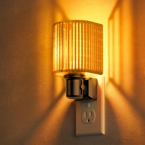 Vista 11 de L LOHAS LED Las luces nocturnas se enchufan a la pared, enchufe en la luz Beige-3000K