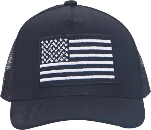 Vista 12 de Gorros de bebé - Gorra de béisbol, para recién nacidos, de ala plana, de malla, camionero, surf, patinaje, Bubba, Bro, ajustada, gorra de playa Aloha