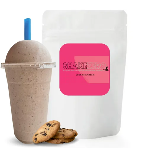 Vista 8 de Shakezero - Mezcla de batido de proteína en polvo de sustitución de comida de vainilla francesa (paquete de 1-5 libras)