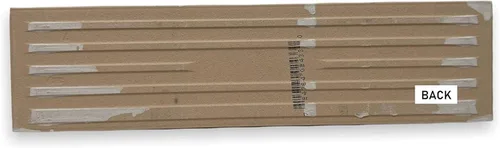 Vista 7 de Tenedos Azulejo de cerámica brillante de 2 x 8 pulgadas para acabado de bordes en baño, cocina, salpicadero y paredes de ducha (caja de 5 piezas)