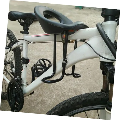 Vista 5 de Totority 1pc Front Safety Seat for Boys and Girls Easy to Install Bicycle Seat for Boy Girl Compatible Handlebar Thickened Support for Safety for