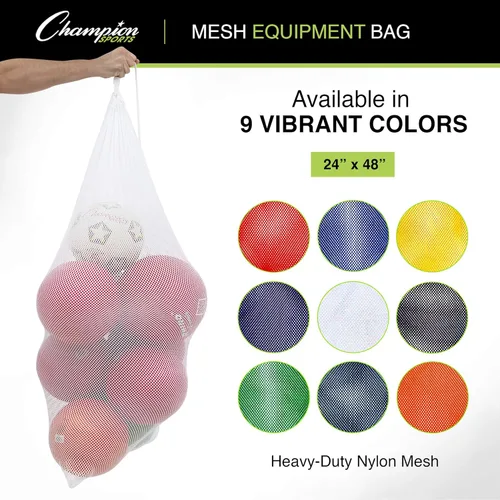 Vista 2 de Champion Sports Mesh Sports Equipment Bag
