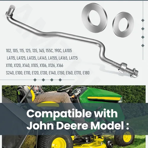Vista 5 de GX20497 Kit de brazo delantero compatible con John Deere GX20497A M112982 H135891 24M7044, para brazo de elevación de plataforma de cortacésped 102