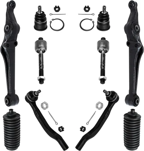 Vista 79 de Detroit Axle - Kit de suspensión delantera de 10 piezas para Ford Freestar Mercury Monterey 04-07, 2 brazos de control inferiores con rótula 4