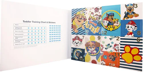 Vista 2 de Paw Patrol Boys' 12-Days Advent Underwear to Make The Holidays and Potty Training Fun, Available in Sizes 23t, 4t and 5t