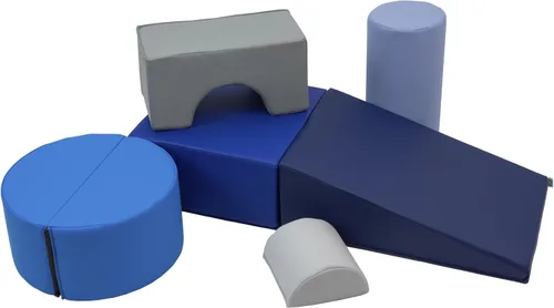 Vista 12 de FDP SoftScape Playtime and Climb - Juego multiusos para bebés y niños pequeños de 10m-2 años; Para gateadores y pequeños constructores, aprenda