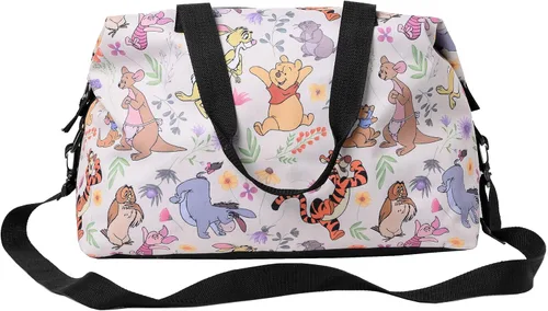 Vista 2 de Disney Bolsa de lona Mickey Mouse Friends con estampado de viaje de fin de semana