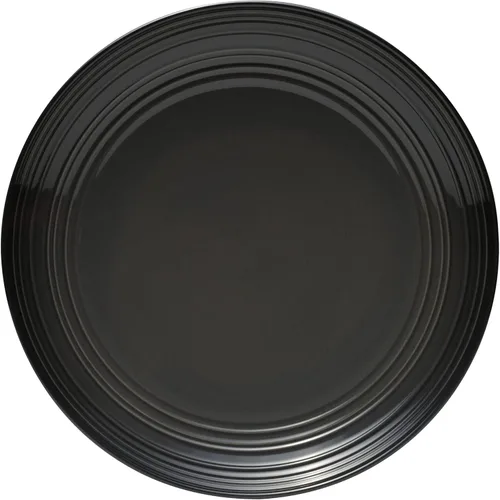 Vista 4 de Mikasa Swirl Coupe - Juego de 4 piezas, color negro, servicio para 1, grafito degradado