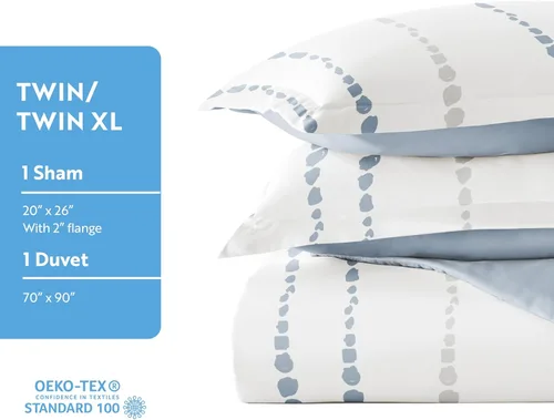 Vista 194 de Linen Market Funda de edredón individual para cama individual – Experimenta una comodidad similar a un hotel con una suavidad inigualable