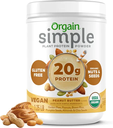 Vista 9 de Orgain Proteína simple vegetal orgánica en polvo, 1.25 libras