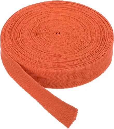 Vista 205 de PATIKIL Cinta de sarga de algodón de 1 pulgada, 50 yardas, cinta de algodón, cinta de encuadernación al bies, cinta de espiga para costura, Verde