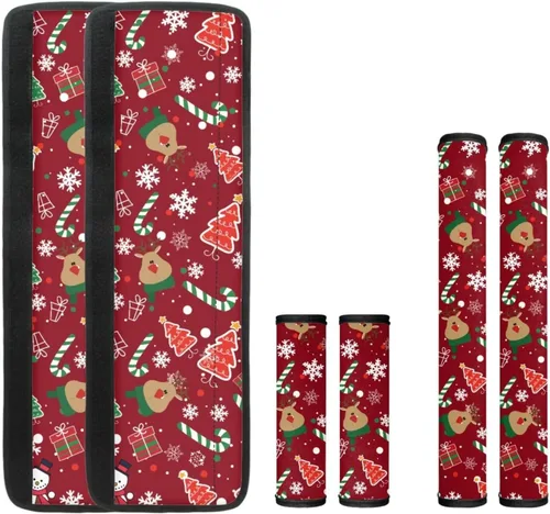 Vista 20 de 6 fundas para manija de puerta de refrigerador de Acción de Gracias, cubierta de manija de nevera de otoño, hoja de arce, protector de manija