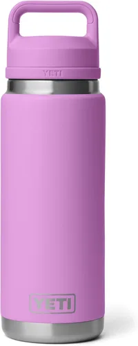 Vista 11 de YETI Rambler - Botella de 26 oz, aislada al vacío, de acero inoxidable con tapa Chug, color negro