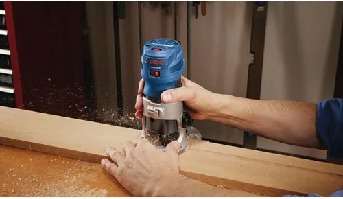 Vista 8 de Bosch GKF125CEN Colt 1.25 HP (máx.) Router de palma de velocidad variable