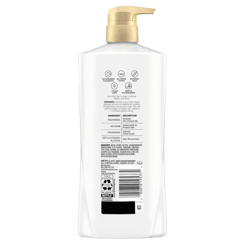 Vista 11 de Pantene Juego de champú y acondicionador, Classic Clean - Nutrientes Pro-V para cabello seco y teñido, cabello de aspecto saludable cada lavado