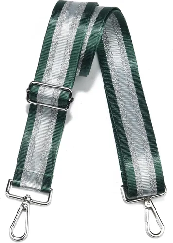 Vista 16 de LVYOUME Correa para bolso, accesorios plateados, correas anchas para bolsa, correa de hombro ajustable para bolsos