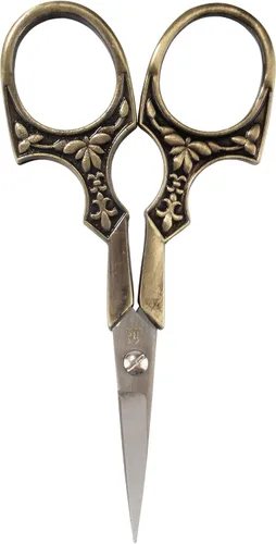 Vista 50 de JubileeYarn - Tijeras de bordado de estilo antiguo, color cobre, 1 par