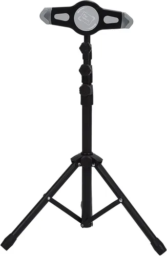 Vista 6 de Scalable Tripod with 360 Degree Rotation, Adjustable Aluminum Alloy Stand for 7‑12in Phone Tablet, Height Adjustable from 21.7 to 57.1 Inches for