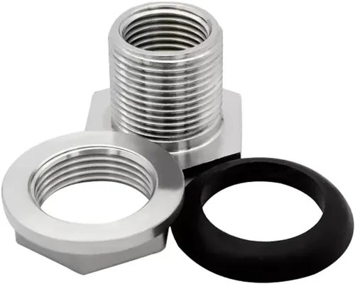 Vista 5 de Beduan 1" Conector Hembra de Mamparo para Tanque de Agua de Acero Inoxidable Thru-Hull