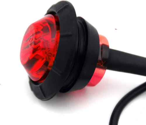 Vista 5 de Luces LED para barco marino impermeables (5 rojas + 5 verdes), luces de cortesía submarinas y de cubierta, 12V para yate, barco, pesca, pontón