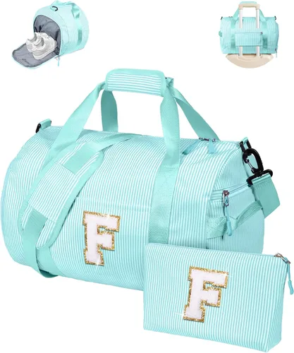 Vista 57 de Regalo para Adolescentes, Bolsa de Viaje para Niñas, Bolsas de Fin de Semana para Niños con Compartimento para Zapatos, Bolsa de Fin de Semana