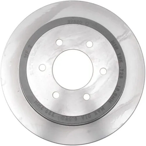 Vista 4 de Raybestos R-Line 680182R - Rotor de freno de disco trasero de repuesto para Ford y Lincoln (680182R)