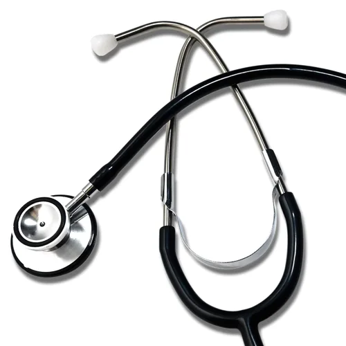 Vista 3 de Graham-Field 400 Grafco - Estetoscopio de doble cabeza, color negro