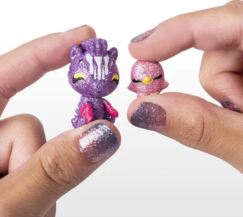 Vista 6 de Hatchimals CollEGGtibles, Pet Obsessed HatchiPets Paquete de 2 con 2 CollEGGtibles y 2 mascotas (los estilos pueden variar)