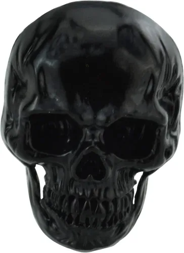 Vista 6 de Abfer Cubiertas de Tornillos de Matrícula con Diseño de Calavera Antirrobo Kit de Pernos de Marco de Tornillo de Matrícula Decorativo Compatible