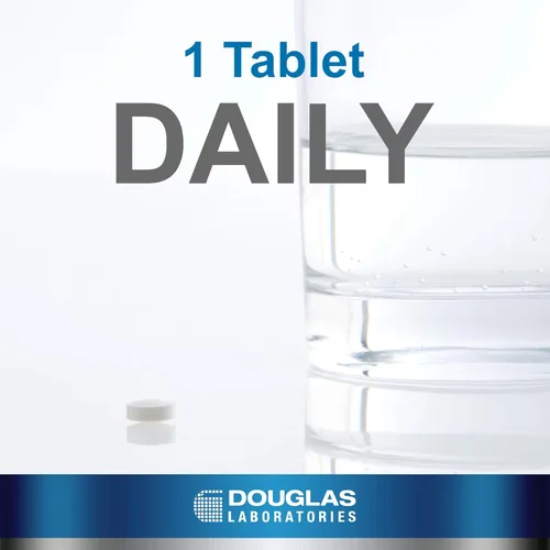 Vista 3 de Douglas Laboratories Metilfolato L-5-MTHF 1000 mcg metafolina idéntica a la forma natural de folato para apoyar la salud general * 60 tabletas