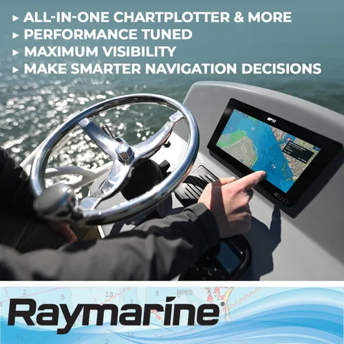Vista 4 de Raymarine E70635 Axiom+ 7 Chartplotter Fishfinder
