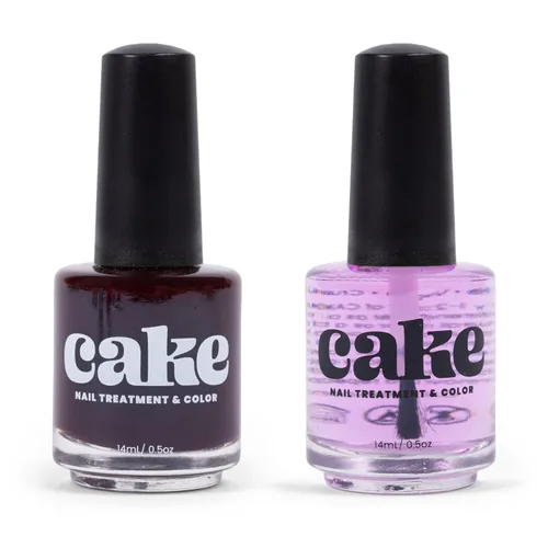 Vista 8 de Dúo fortalecedor de uñas y esmalte de uñas, reparación de uñas para uñas dañadas, endurecedor y crecimiento de uñas, no tóxico, cepillo aplicador