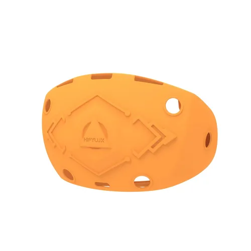 Vista 2 de Protective Cover for PSVR2 Headset, Thickened Silicone Protector Cover for Playstation VR2 PS5 Accessories (Orange)
