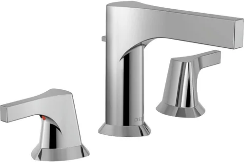 Vista 4 de DELTA FAUCET 3574-CZMPU-DST - Grifo de baño de dos manijas extendido, bronce champán