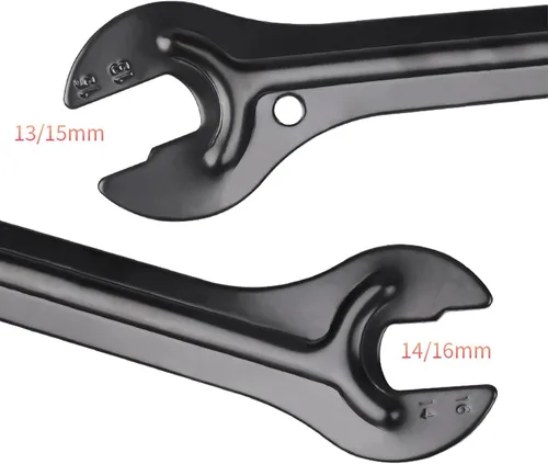 Vista 2 de Llave de ciclismo con cono de pedal de bicicleta