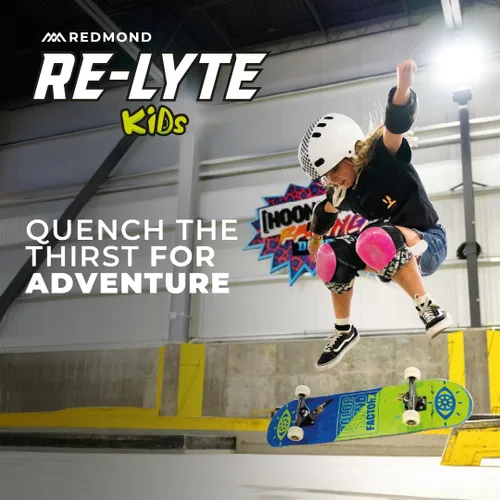 Vista 6 de REDMOND Re-Lyte Kids Hydration - Mezcla de electrolitos en polvo, uva, 7.62 onzas